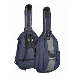 Kontrabasa somas un koferi Attēls