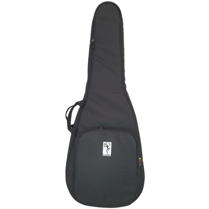 melna ģitāras soma