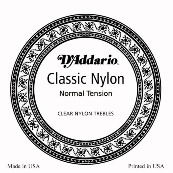 B-2 (otrā) stīga D'Addario J2702 klasiskajai ģitārai