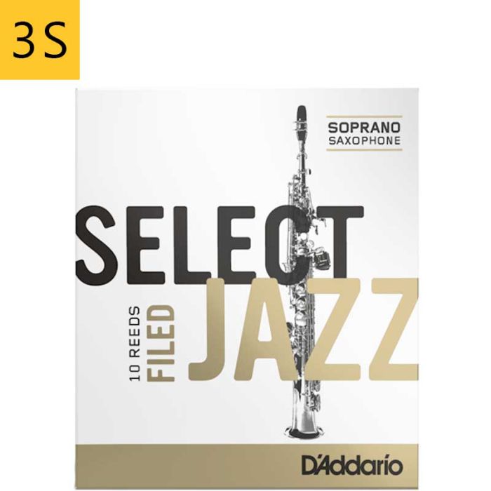3 Soft Daddario Select Jazz Filed