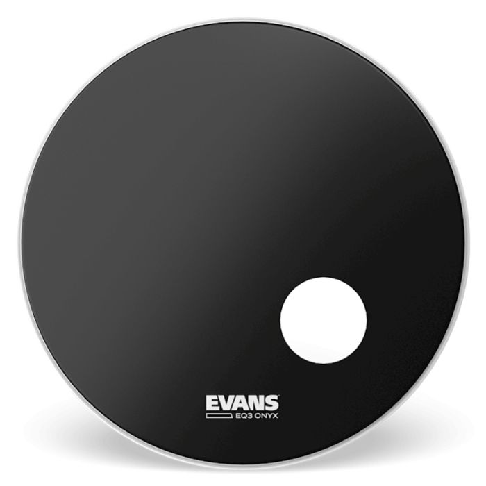 Evans EQ3 Onyx Resonant Black BD20RONX