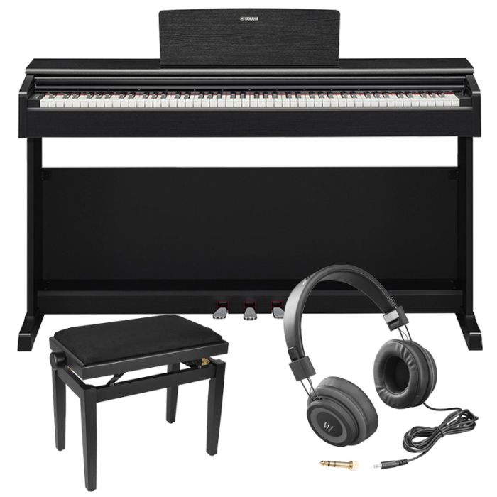Yamaha klavieres YDP-145 ar krēslu un austiņām