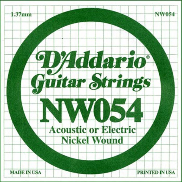 054 D'Addario NW054 ģitāras stīga