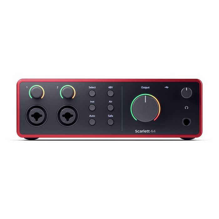 Focusrite Scarlett 4i4 4th Gen front view