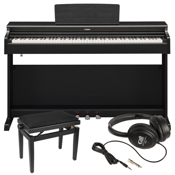 Digitālās klavieres komplekts Yamaha Arius YDP-165 melnas