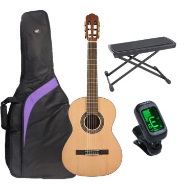 3/4 Klasiskā ģitāra komplekts Salvador CS-234