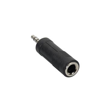 6,3mm stereo jack female uz 3,5mm stereo jack pārveidotājs - adapteris AT-120