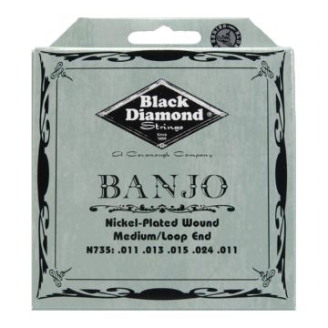 Bandžo stīgas Black Diamond N735