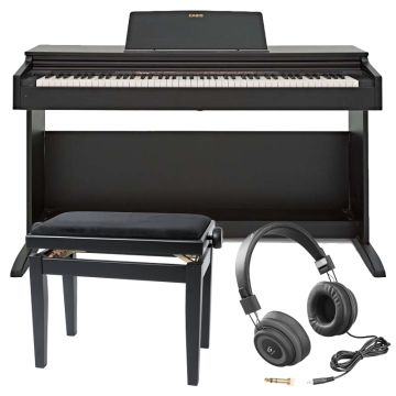 Melnas digitālās klavieres komplekts