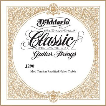 E-6 (sestā) stīga Daddario J2906 klasiskajai ģitārai