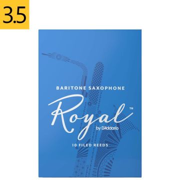 3 Daddario Royal RLB1030 baritona saksofona mēlīte 