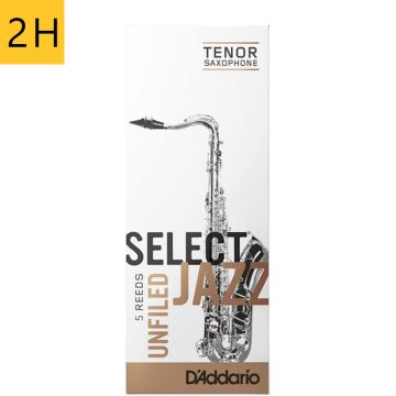 2 Hard Daddario Select Jazz Unfiled RRS05TSX2H tenora saksofona mēlīte