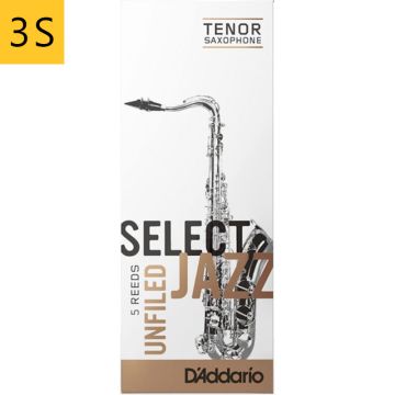 3 Soft Daddario Select Jazz Unfiled RRS05TSX3S tenora saksofona mēlīte