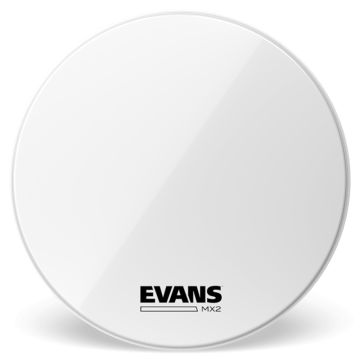 Evans MX2 White BD20MX2W