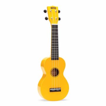 Dzeltena ukulele ar somu