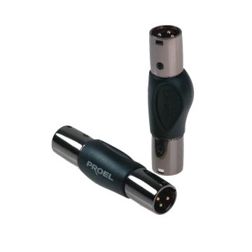 XLR male uz XLR male pārveidotājs - adapteris Proel DHMA330